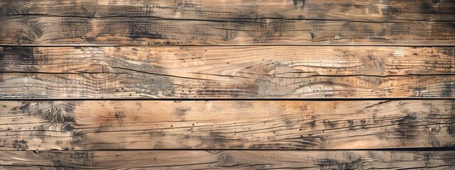 Fototapeta premium Abstract background with wood texture, panorama, top view. High resolution photo