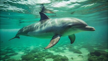 olphin-floating-in-the-ocean