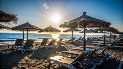 empty-beach--umbrellas-and-sun-lounges