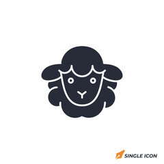 Lamb Chop icon vector illustration. Lamb Chop symbol isolated on white background