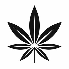 cannabis leaf vector illustration