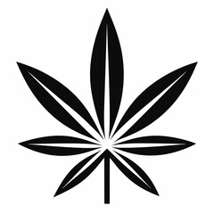 cannabis leaf vector illustration