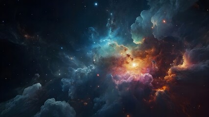 Naklejka premium space of space