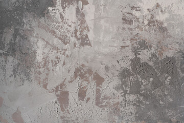 Obraz premium Marble background or texture. Decorative Venetian plaster on the wall. Traditional Venetian plaster stone texture grain drawing. Gray and color beige seamless stone texture Venetian plaster background