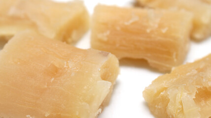 group of cassava. cassava with selective focus. cooked cassava. food with selective focus. meal details.