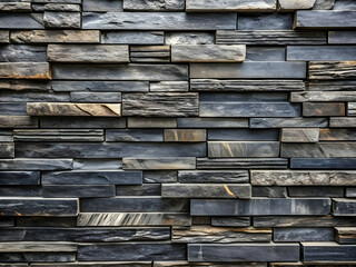 Texture grunge background made of gray and brown stones.