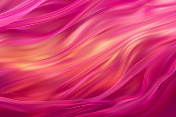 Obraz premium Abstract blurred wavy pink background - pink waves background . Beautiful simple AI generated image in 4K, unique.