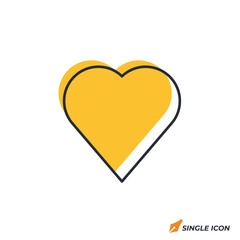 Favorites icon vector illustration. Favorites symbol isolated on white background.