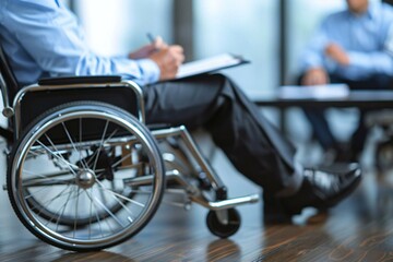 Obraz premium Worker Injury and Disability Compensation: Social Security Claims