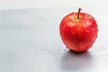 red-yellow apple on a white background
. Beautiful simple AI generated image in 4K, unique.