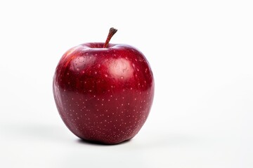 Two red apples and strucural formula of S 2-methylbutyric acid. Beautiful simple AI generated image in 4K, unique.