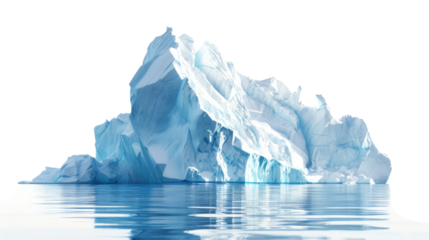 iceberg on transparent background
