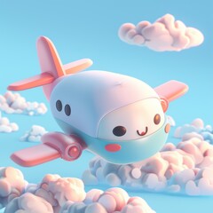 A Happy Flight Through the Clouds