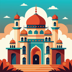 beautiful masque vector art  illustration 