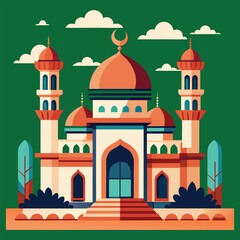 beautiful masque vector art  illustration 