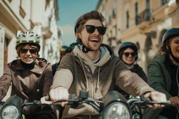 Fototapeta premium Different ethnicity women - Caucasian, African, Asian and Indian.. Beautiful simple AI generated image in 4K, unique.