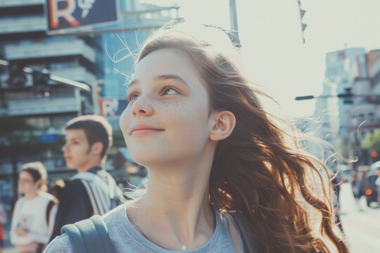 Multi-ethnic diversity and beauty - Group of different ethnicity women against white background. Beautiful simple AI generated image in 4K, unique.