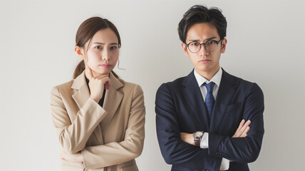 考えるビジネスパーソン