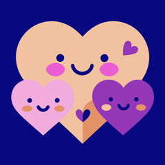 Happy Friendship Day Printable Graphics with Balloons and Festive Confetti