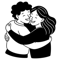 Happy Friendship Day Printable Graphics with Balloons and Festive Confetti