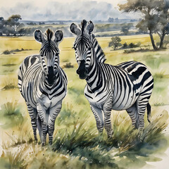 zebras and zebra