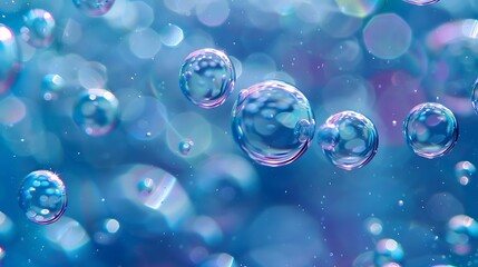 Macro capture of sparkling mineral water bubbles 32k, full ultra HD, high resolution