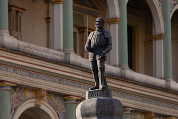 Figura na poznańskim pręgierzu  © Magdalena