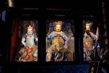 Obraz premium memorial of chinese emperors in chengdu memorial in china