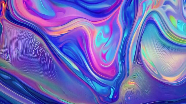 Blurred rainbow light refraction texture overlay effect for video and mockups. Organic drop diagonal holographic flare on a white wall. Shadows for natural light effects 4k video