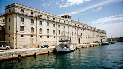 Naklejka premium maritime-prison