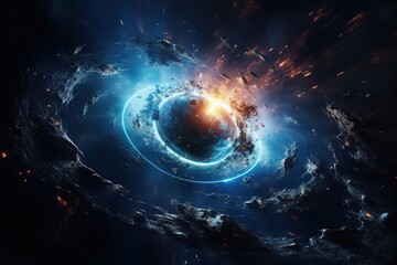 Obraz premium planet in space