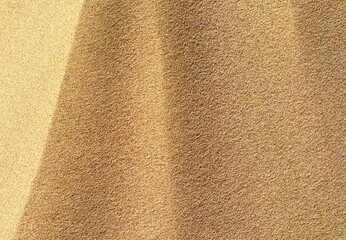 Desert Dune Texture Close Up. Sand texture. Desert surface detail.
