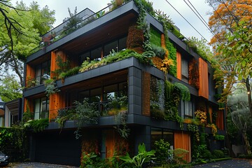 Infographic detailing the lease terms for Architectural Details in real estate highlighting tenant rights and ecofriendly practices