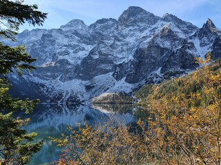 Polish Tatra Mountains with a view of the Morskie Oko lake © Patryk