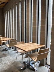 industrial coffee table and chairs