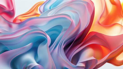 Obraz premium A vibrant and detailed image of a colorful liquid substance, perfect for use in science, education, or marketing contexts