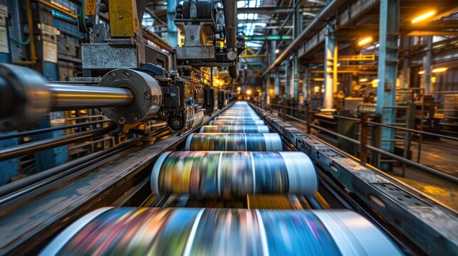 Printing and Publishing: Produces books, magazines, and newspapers using printing presses and publishing houses, pivotal for widespread dissemination.

