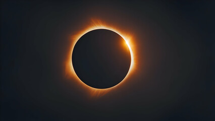 Naklejka premium Solar eclipse, lunar eclipse