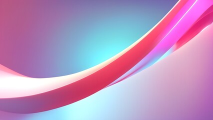 A colorful, curvy line with a purple background