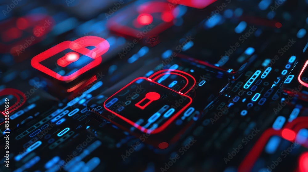 Aufkleber cyber attacks target systems and networks, aiming to disrupt operations or steal sensitive informati