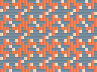 seamless traditional woven pattern called anyaman