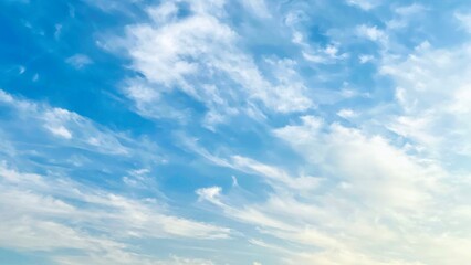 blue sky with clouds