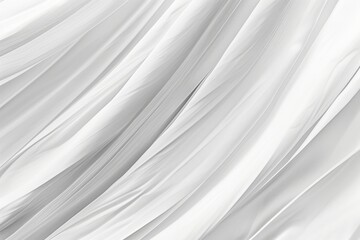 Obraz premium Abstract White Fabric Texture Background, Smooth And Elegant Wrinkled Wavy Silk Satin Cloth Texture