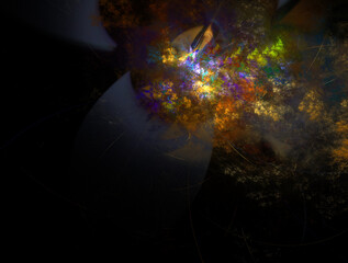 Imaginatory fractal abstract background Image