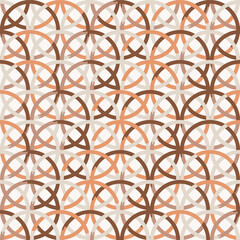 pattern with brown theme circular shapes pattern background