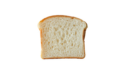 Slice of bread  transparent background