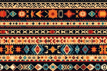 Aztec Vintage Embroidery aztec, artistry, vintage, embroidery, 