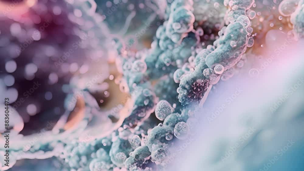 Poster a of podocytes lining the glomerular bat membrane filtering in the initial stage of kidney nephron f