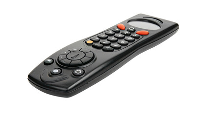 Remote control on a transparent background