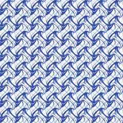 simple indigo blue Geometrical Pattern background.